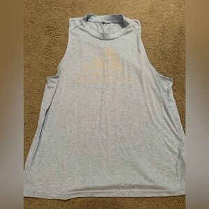 Adidas Sky Blue Sleeveless Top